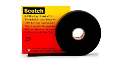 Scotch® 23 vulkaniserende gummisplidsetape
