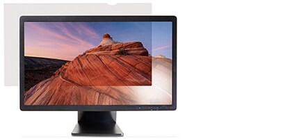 Anti-genskin på en computerskærm
