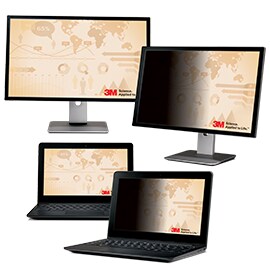 3M-beskyttelsesfiltre på skærme, bærbare pc'er, tablets og smartphones