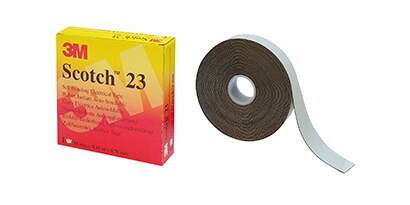 Scotch® 23 med liner, selvvulkaniserende gummisplidsestape
