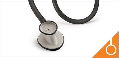 3M Littmann Lightweight stetoskop på hvid baggrund.
