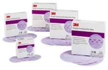 3M™ Hookit™ Purple sliberondel med filmryg 260L, 150 mm, 15 huller, P1500, PN51154