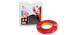 3M™ VHB™ Tape 4910F Blister, 1,0 mm, Klar, til transparent brug 