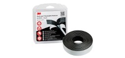 3M™ Dual Lock™ Genoplukkelige fastgørelsessystemer SJ-3540, Sort, Indendørsbrug, Til materialer med lav overfladeenergi (Polypropylen, Polyethylen)