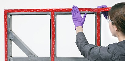 3M's monteringsløsninger fra panel til panel og fra afstiver til panel 
