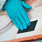 Trin 6 – Påfør plastreparationsmateriale