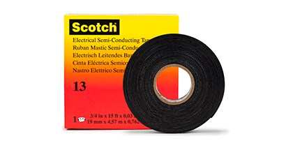 Scotch® 13 Elektrisk halvledende tape
