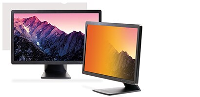 Databeskyttelse i guld på en computerskærm
