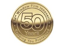 Over 50 års erfaring guld emblem
