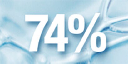 74%
