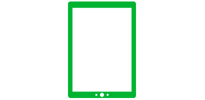 Illustration af tablet
