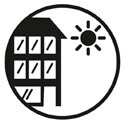 Logo for vinduesfilm til bygninger
